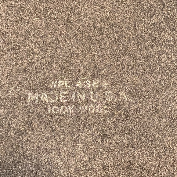 STREET SMART BY BETMAR Women's Vintage Black 100% Wool Velvet Trim Hat - Picture 6 of 6